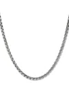 John Hardy Box-chain Necklace In Silver