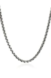 John Hardy Box Chain Necklace In Brown