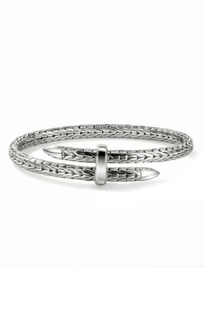 John Hardy Spear Flex Cuff Bracelet In Sterling Silver