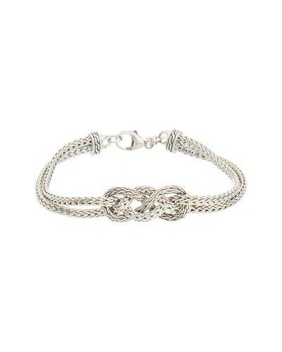 John Hardy Chain Silver Station Bracelet