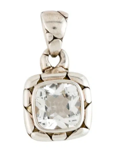Pre-owned John Hardy Chrysoprase Kali Pendant In Multicolor