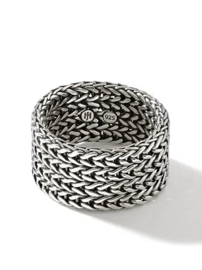 John Hardy Classic Chain 12mm Band Ring In Silver