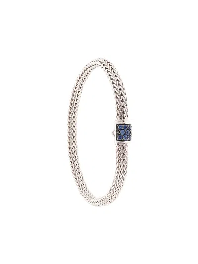 John Hardy Classic Chain Sapphire Extra-small Bracelet In Silver