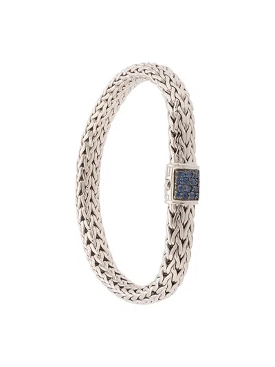 JOHN HARDY CLASSIC CHAIN 7.5MM SAPPHIRE PAVÉ BRACELET