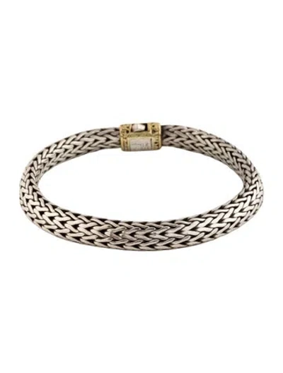 Pre-owned John Hardy Classic Chain Bracelet, 7" In Multicolor