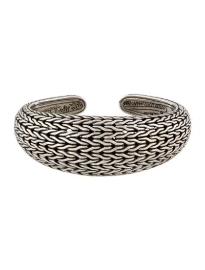 Pre-owned John Hardy Classic Chain Cuff Bracelet, 6.75" In Multi