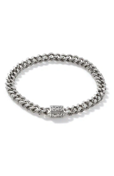 John Hardy Classic Chain Curb Chain Bracelet In Silver