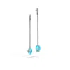 John Hardy Classic Chain Drop Earrings With Turquoise