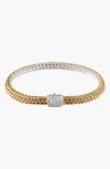 John Hardy Classic Chain Bracelet, 5mm In Gold/silver