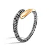 John Hardy Classic Chain Hammered Kick Cuff