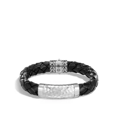 John Hardy Classic Chain Hammered Station Bracelet