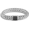 John Hardy Classic Chain Lava Rope Bracelet In Silver