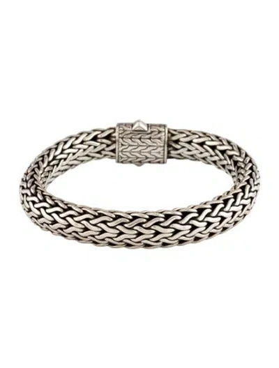 Pre-owned John Hardy Classic Chain Link Bracelet, 6.5" In Multi