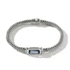 John Hardy Men's Thailand Sterling Silver & Blue Topaz Station Bracelet In Silver-tone