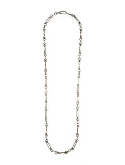 Pre-owned John Hardy Classic Chain Long Link Necklace, 44" In Multi