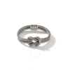 John Hardy Classic Chain Knot Layered Rope Bracelet In Silver-tone