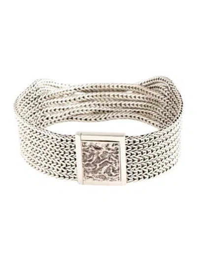 Pre-owned John Hardy Classic Chain Multi-row Bracelet, 7.5"
