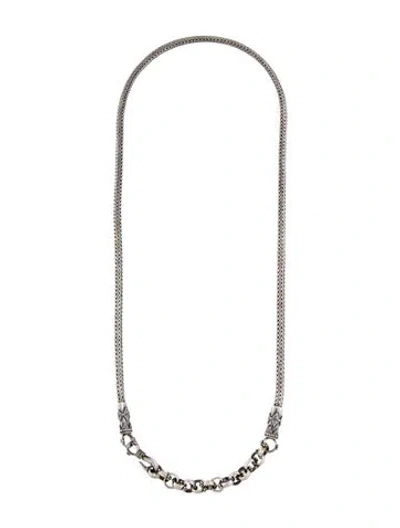 Pre-owned John Hardy Classic Chain Necklace, 34.5" In Multi