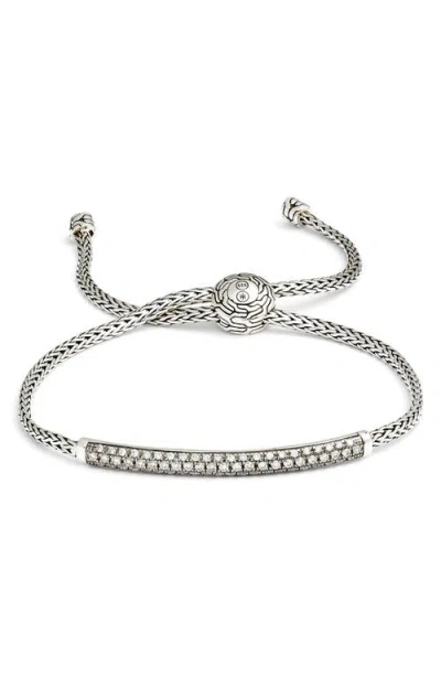 John Hardy Classic Chain Pull Through Bracelet In Metallic