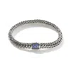 John Hardy Classic Chain Reversible Bracelet Size Medium - Bbs90422rvbls2bspxum In Silver-tone