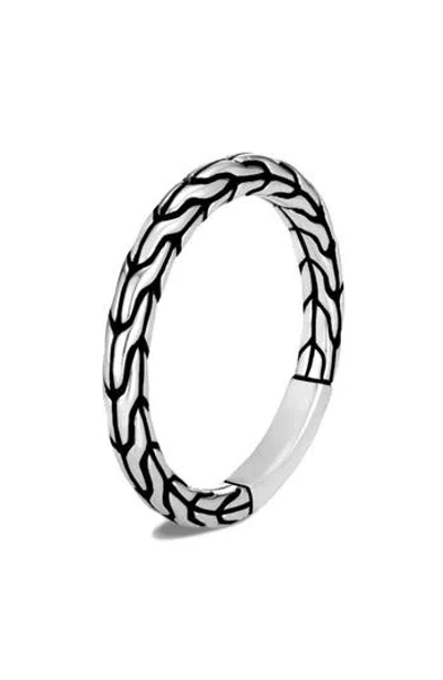 John Hardy Classic Chain Silver Band Ring