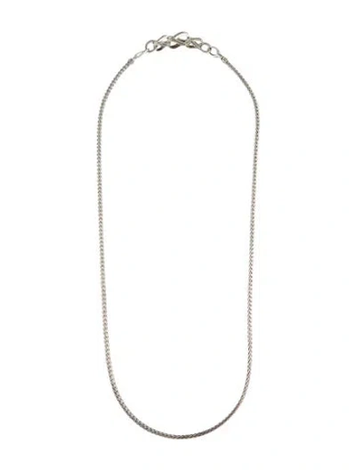 Pre-owned John Hardy Classic Chain Station Necklace, 30" In Multi