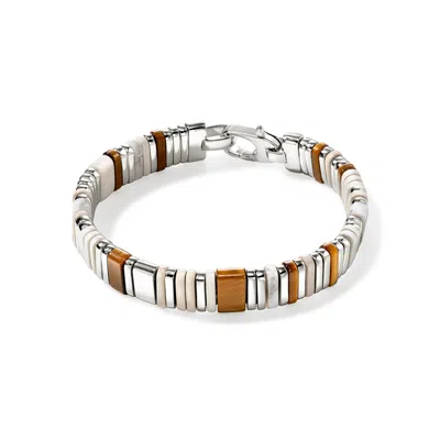 John Hardy Colorblock Bracelet In Silver