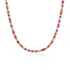 John Hardy Colorblock Choker Necklace In Silver