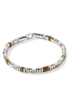 JOHN HARDY COLORBLOCK STERLING SILVER BRACELET