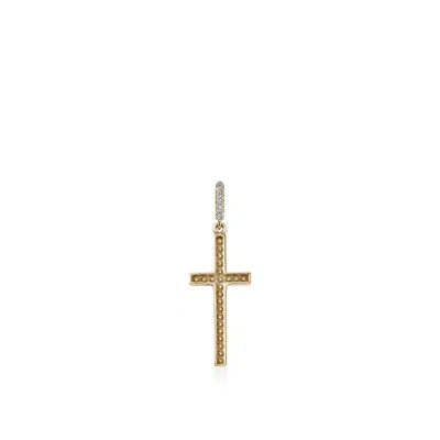 John Hardy Cross Pendant In Gold