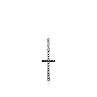 John Hardy Cross Pendant In Metallic
