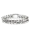 John Hardy Curb Chain Bracelet In Sterling Silver In Silver