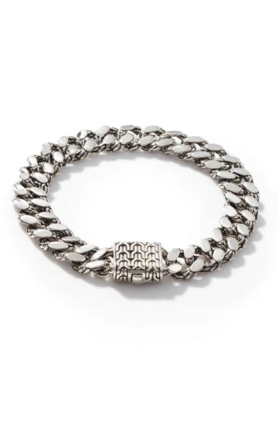 John Hardy Curb Chain Bracelet In Silver
