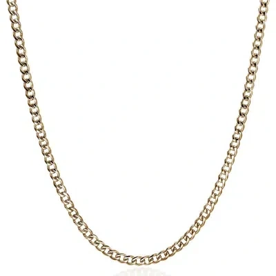 John Hardy Curb Chain Necklace In Gold
