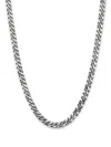 John Hardy Curb-chain Necklace In Silver