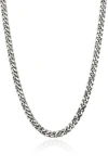 John Hardy Curb Chain Necklace In Sterling Silver - 22 Inches