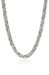 John Hardy Curb Chain Necklace In Sterling Silver