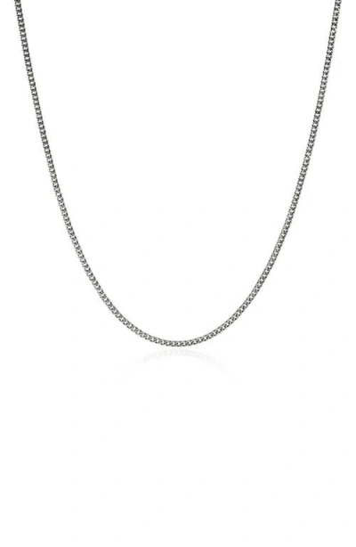 John Hardy Curb Chain Necklace In Sterling Silver
