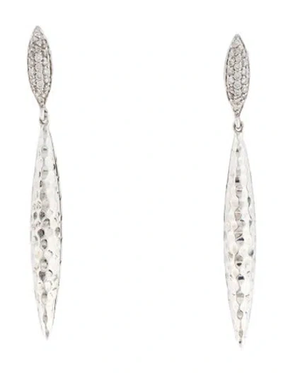 Pre-owned John Hardy Diamond Drop Earrings In Multi