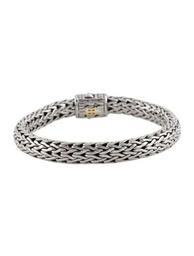 Pre-owned John Hardy Diamond Icon Link Bracelet, 6.5" In Multi