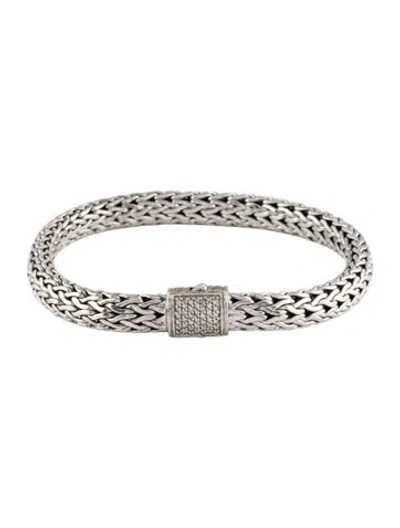 Pre-owned John Hardy Diamond Icon Link Bracelet, 7.25" In Multi