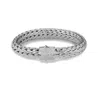 John Hardy Diamond Pave Large Bracelet (0.54ct) With Pusher Clasp - Bbp94052diaxm In Silver-tone