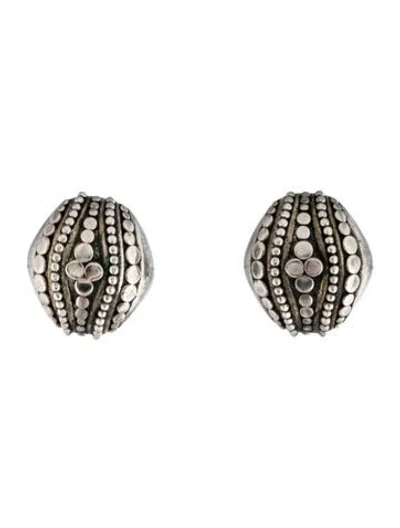 Pre-owned John Hardy Dot Buddha Belly Earclip In Multicolor