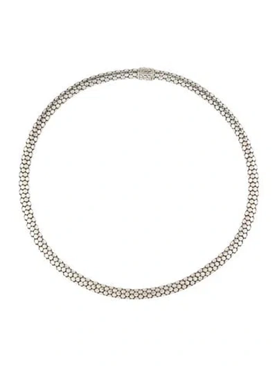 Pre-owned John Hardy Dot Chain Necklace, 18" In Multi