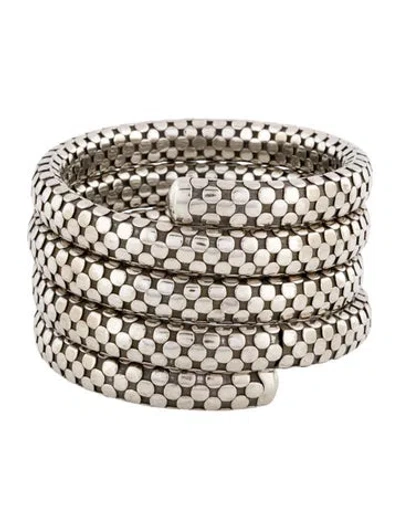 Pre-owned John Hardy Dot Coil Bracelet, 8" In Multi