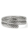 John Hardy Dot Coil Bracelet In Silver