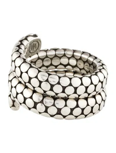 Pre-owned John Hardy Dot Coil Ring In Multi