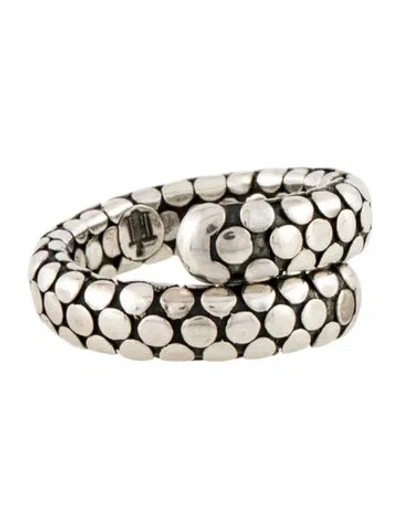 Pre-owned John Hardy Dot Coil Ring In Multicolor