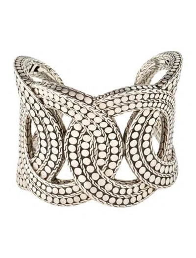 Pre-owned John Hardy Dot Cuff Bracelet, 6" In Multi