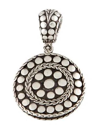 Pre-owned John Hardy Dot Enhancer Pendant In Multi